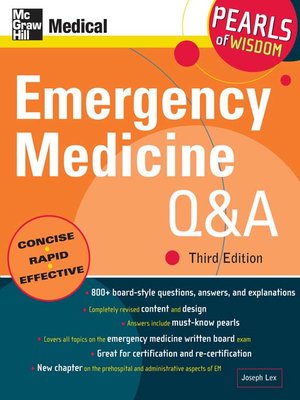 cover image of Emergency Medicine Q & A